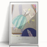 Stylish Art Deco Wall Art - Mirage Fashion Illustration Print