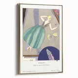 Stylish Art Deco Wall Art - Mirage Fashion Illustration Print