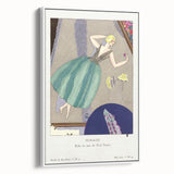 Stylish Art Deco Wall Art - Mirage Fashion Illustration Print