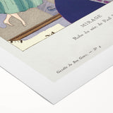 Stylish Art Deco Wall Art - Mirage Fashion Illustration Print