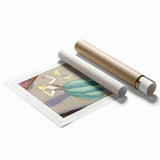 Stylish Art Deco Wall Art - Mirage Fashion Illustration Print