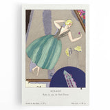 Stylish Art Deco Wall Art - Mirage Fashion Illustration Print