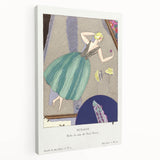 Stylish Art Deco Wall Art - Mirage Fashion Illustration Print