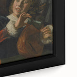 Baroque Art Print | Joyful Musician with Lute | Classic Art Piece