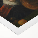 Baroque Art Print | Joyful Musician with Lute | Classic Art Piece