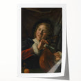 Baroque Art Print | Joyful Musician with Lute | Classic Art Piece