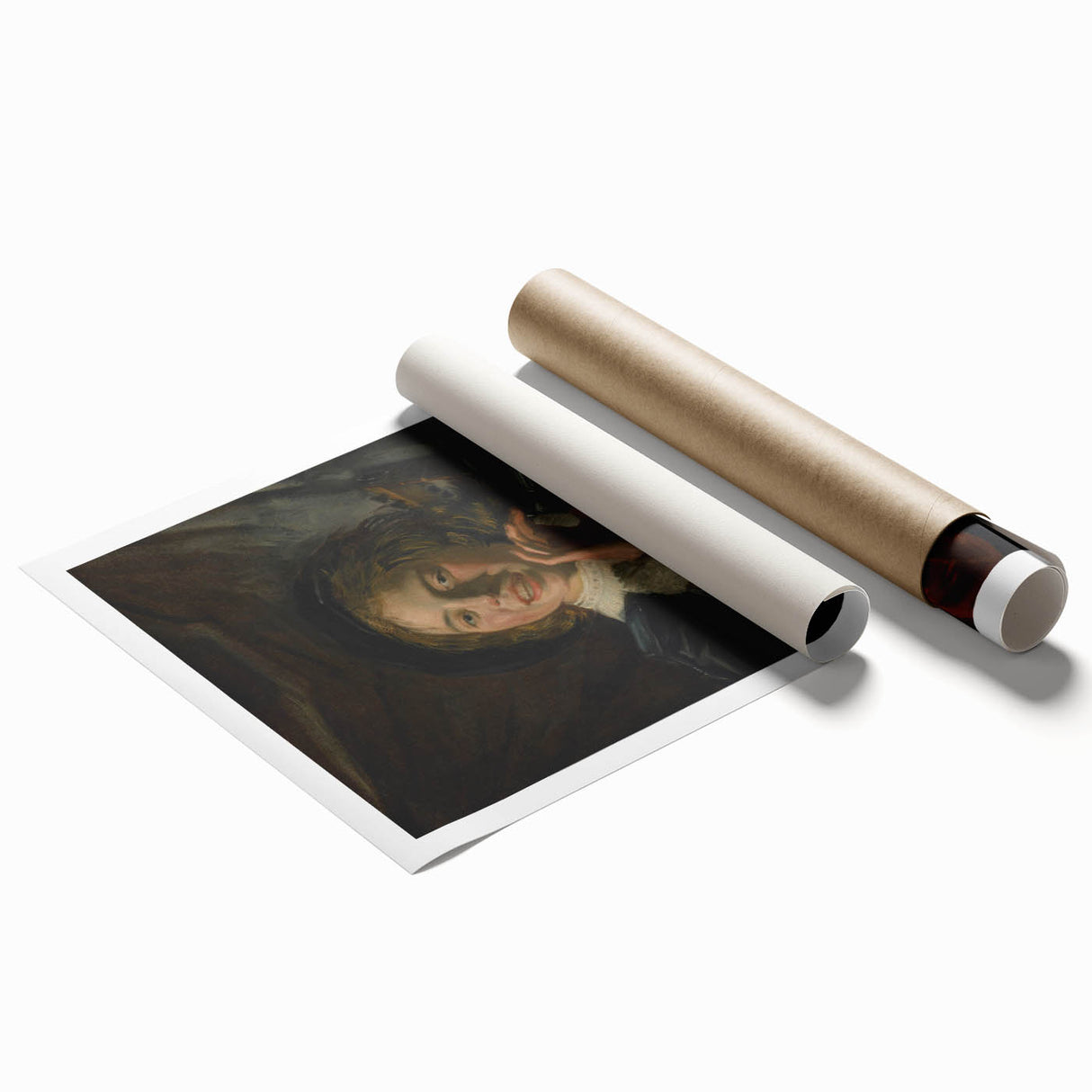 Baroque Art Print | Joyful Musician with Lute | Classic Art Piece