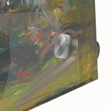 Expressionist Hunting Scene – Bold Abstract Boar Hunt Wall Art