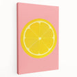 Large canvas print featuring an array of vibrant fruits, ideal for kitchen wall art.