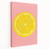 Large canvas print featuring an array of vibrant fruits, ideal for kitchen wall art.