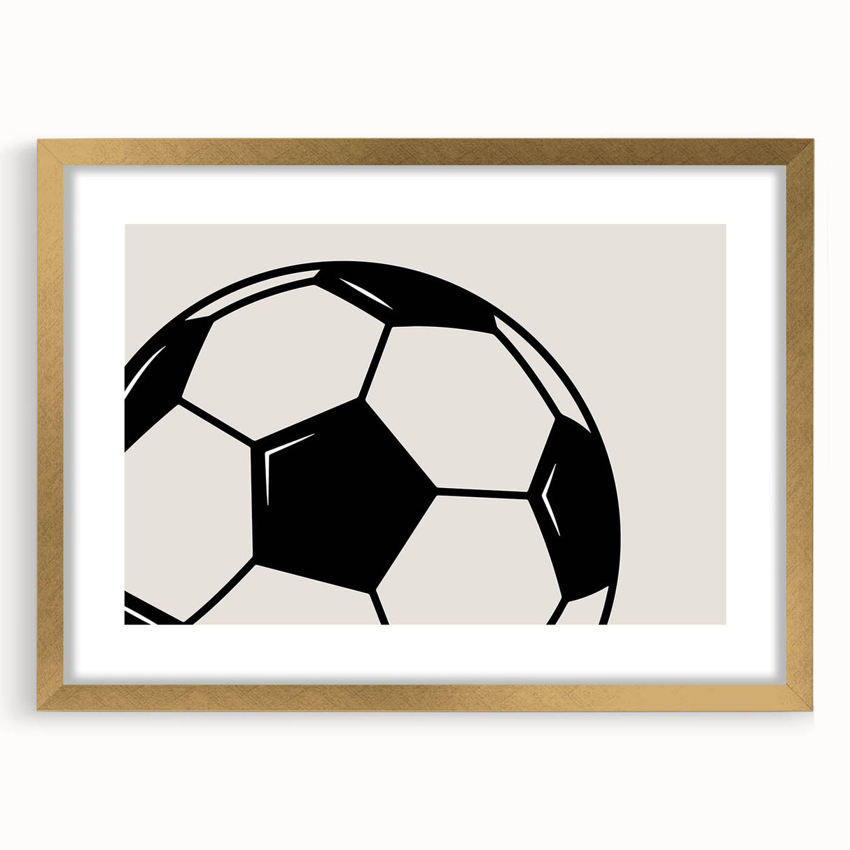 Soccer Ball Boys Room Wall Art – Kids Wall Art Prints for Playroom