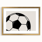 Soccer Ball Boys Room Wall Art – Kids Wall Art Prints for Playroom