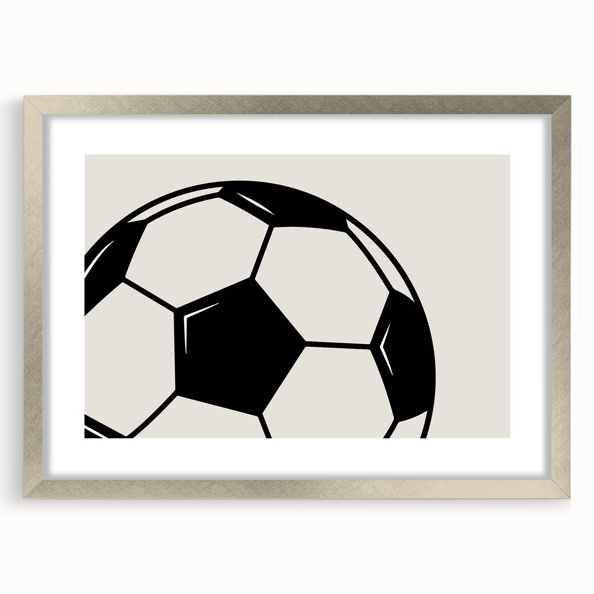 Soccer Ball Boys Room Wall Art – Kids Wall Art Prints for Playroom