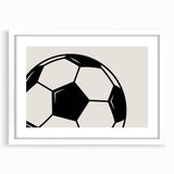 Soccer Ball Boys Room Wall Art – Kids Wall Art Prints for Playroom