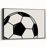 Soccer Ball Boys Room Wall Art – Kids Wall Art Prints for Playroom