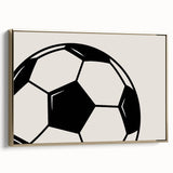 Soccer Ball Boys Room Wall Art – Kids Wall Art Prints for Playroom