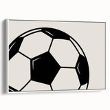 Soccer Ball Boys Room Wall Art – Kids Wall Art Prints for Playroom