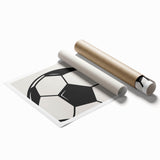 Soccer Ball Boys Room Wall Art – Kids Wall Art Prints for Playroom