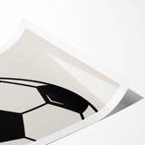 Soccer Ball Boys Room Wall Art – Kids Wall Art Prints for Playroom