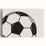 Soccer Ball Boys Room Wall Art – Kids Wall Art Prints for Playroom