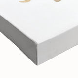 Golden Unicorn Girls Room Wall Art – Magical Nursery Print