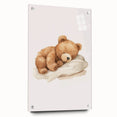 Sleeping Teddy Bear Nursery Wall Art – Baby Room Decor & Prints