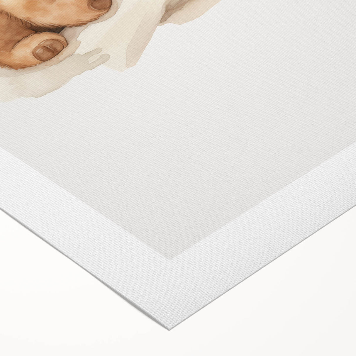 Sleeping Teddy Bear Nursery Wall Art – Baby Room Decor & Prints