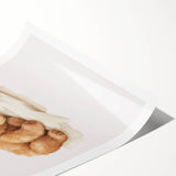 Sleeping Teddy Bear Nursery Wall Art – Baby Room Decor & Prints