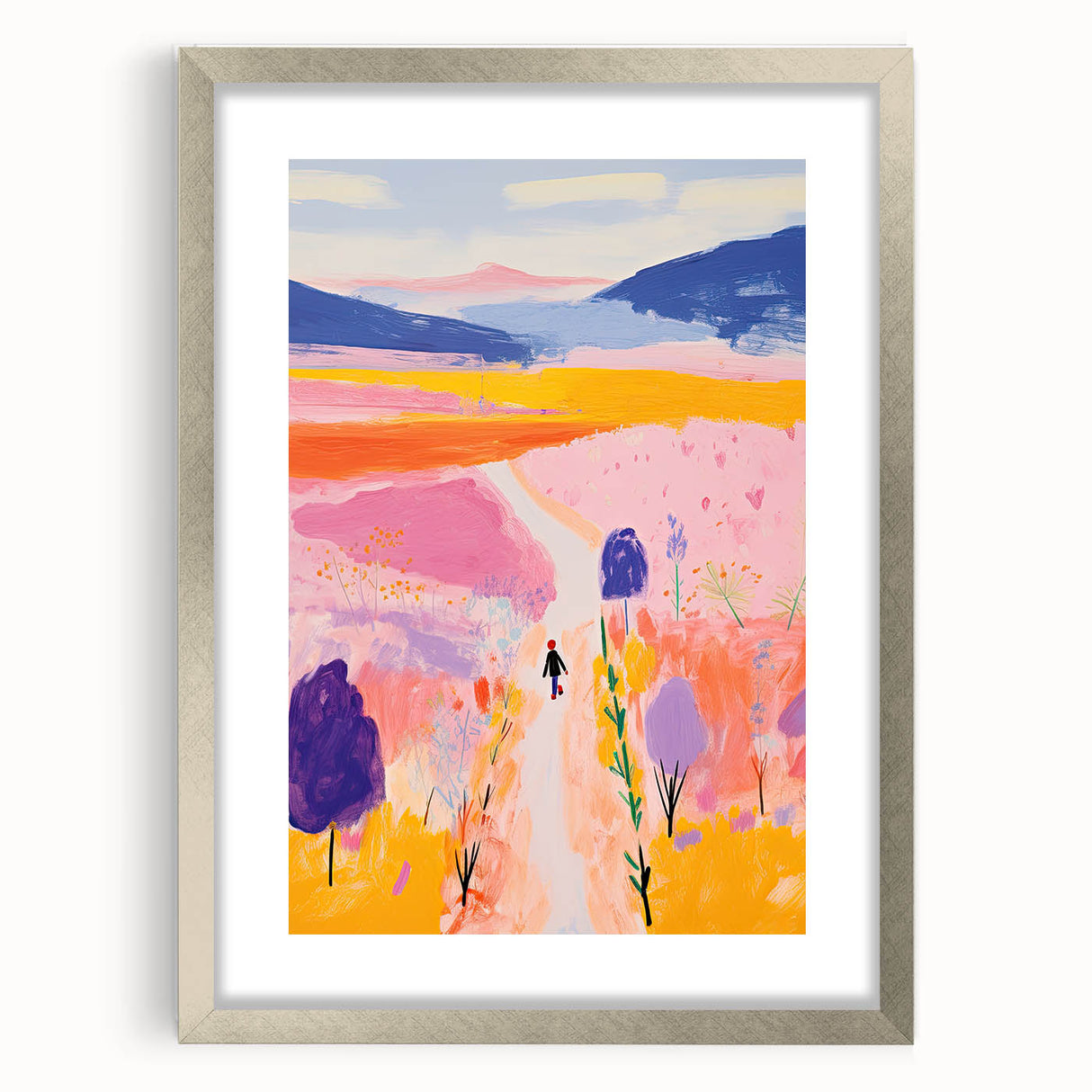 Colorful Kids Room Wall Art - Nursery Landscape Canvas & Prints