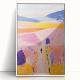 Colorful Kids Room Wall Art - Nursery Landscape Canvas & Prints