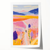 Colorful Kids Room Wall Art - Nursery Landscape Canvas & Prints