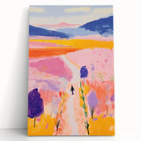Colorful Kids Room Wall Art - Nursery Landscape Canvas & Prints