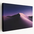 Stretched canvas artwork showcasing a vibrant desert landscape with warm colors and detailed textures, ideal for home decor and enhancing interior aesthetics.