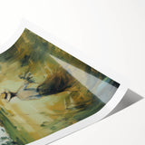 Colorful rolled landscape print showcasing vibrant natural scenery, featuring lush green hills and a serene blue sky, packaged securely in a durable tube for protection. Ideal for home decor enthusiasts looking to enhance their space with stunning artwork.