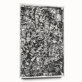 Modern Wall Art - Small World by Paul Klee - Black & White Abstract Print