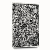 Modern Wall Art - Small World by Paul Klee - Black & White Abstract Print