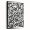 Modern Wall Art - Small World by Paul Klee - Black & White Abstract Print