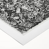 Modern Wall Art - Small World by Paul Klee - Black & White Abstract Print