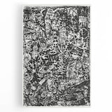 Modern Wall Art - Small World by Paul Klee - Black & White Abstract Print