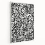 Modern Wall Art - Small World by Paul Klee - Black & White Abstract Print