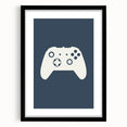 Gaming Controller Art Print – Minimalist Gamer Wall Decor