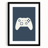 Gaming Controller Art Print – Minimalist Gamer Wall Decor