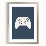 Gaming Controller Art Print – Minimalist Gamer Wall Decor