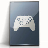 Gaming Controller Art Print – Minimalist Gamer Wall Decor