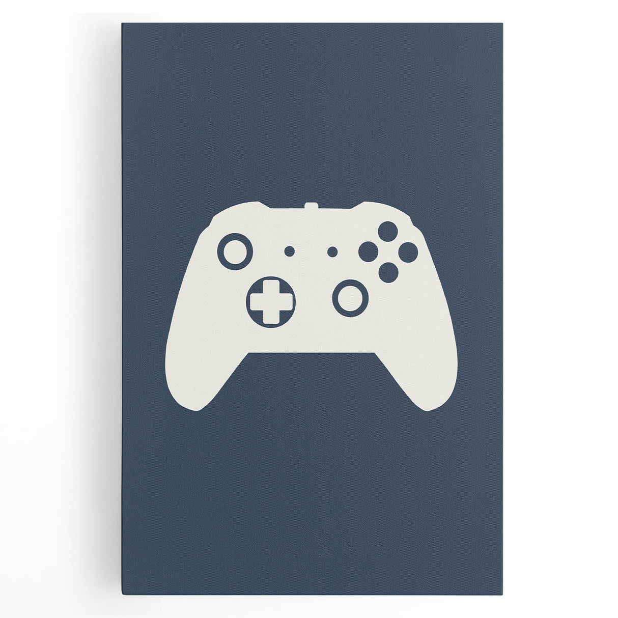 Gaming Controller Art Print – Minimalist Gamer Wall Decor