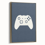 Gaming Controller Art Print – Minimalist Gamer Wall Decor