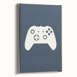Gaming Controller Art Print – Minimalist Gamer Wall Decor