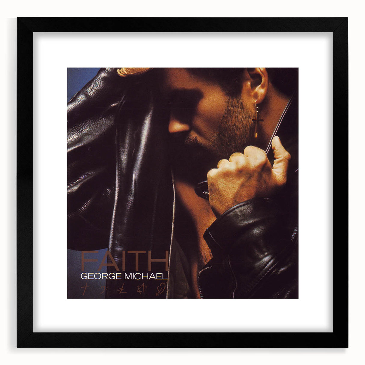 Retro Wall Art – George Michael Faith Album Canvas Print