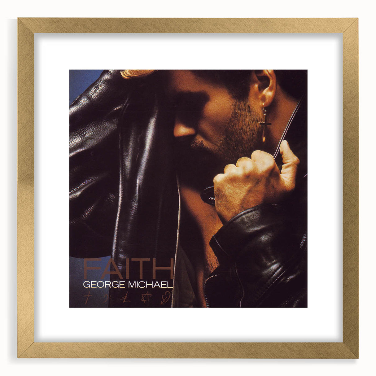 Retro Wall Art – George Michael Faith Album Canvas Print