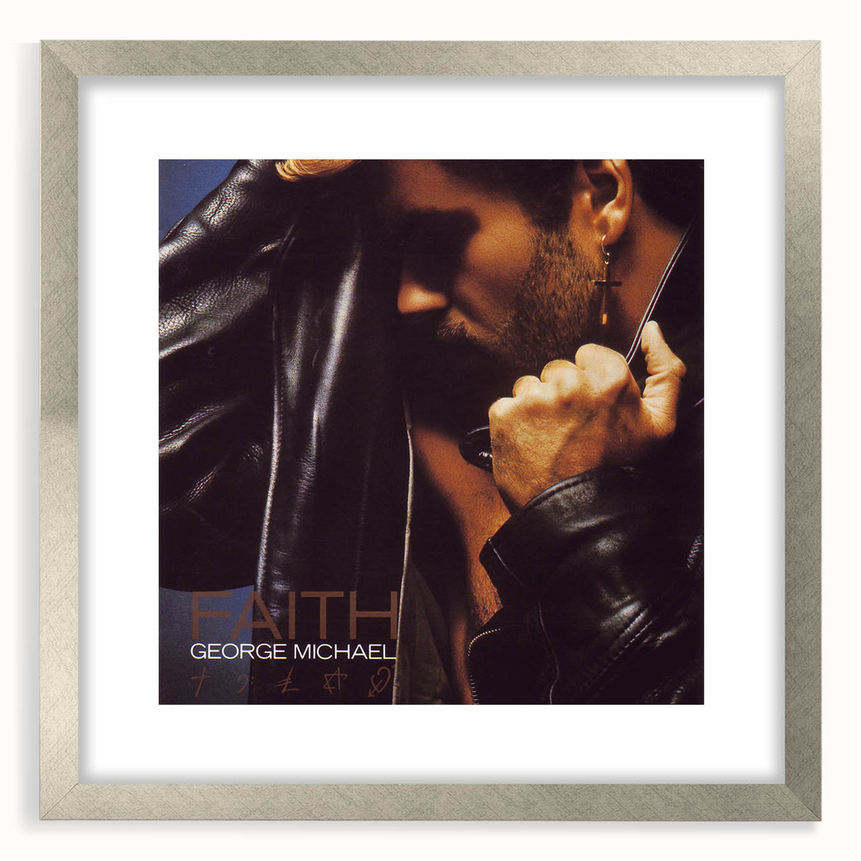 Retro Wall Art – George Michael Faith Album Canvas Print